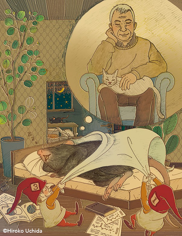 illustrated REM study artistic illustration of the study