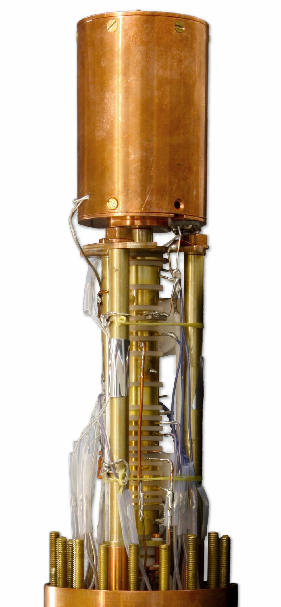 An image of the proton trap used in the experiment.