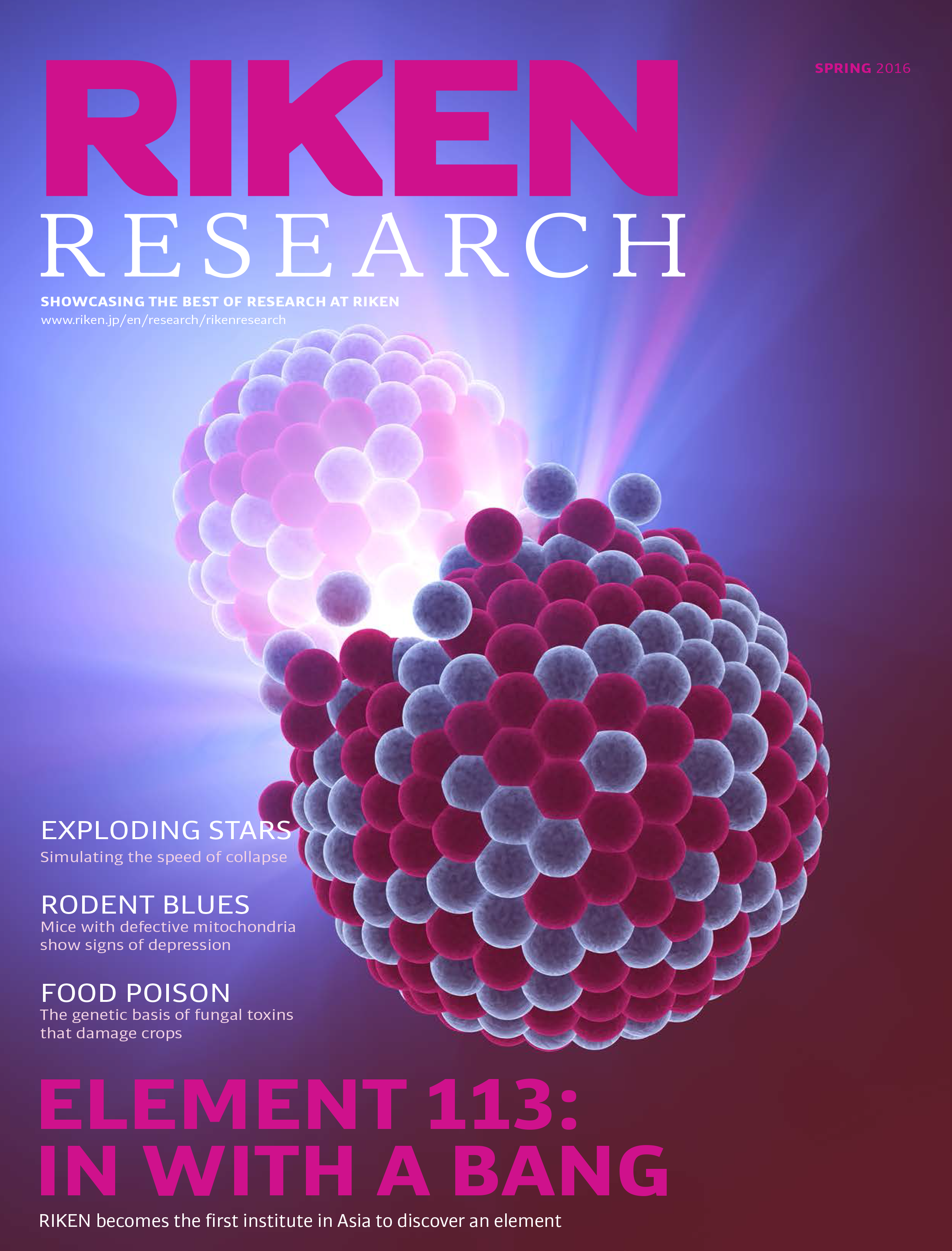 RIKEN at a Glance front cover