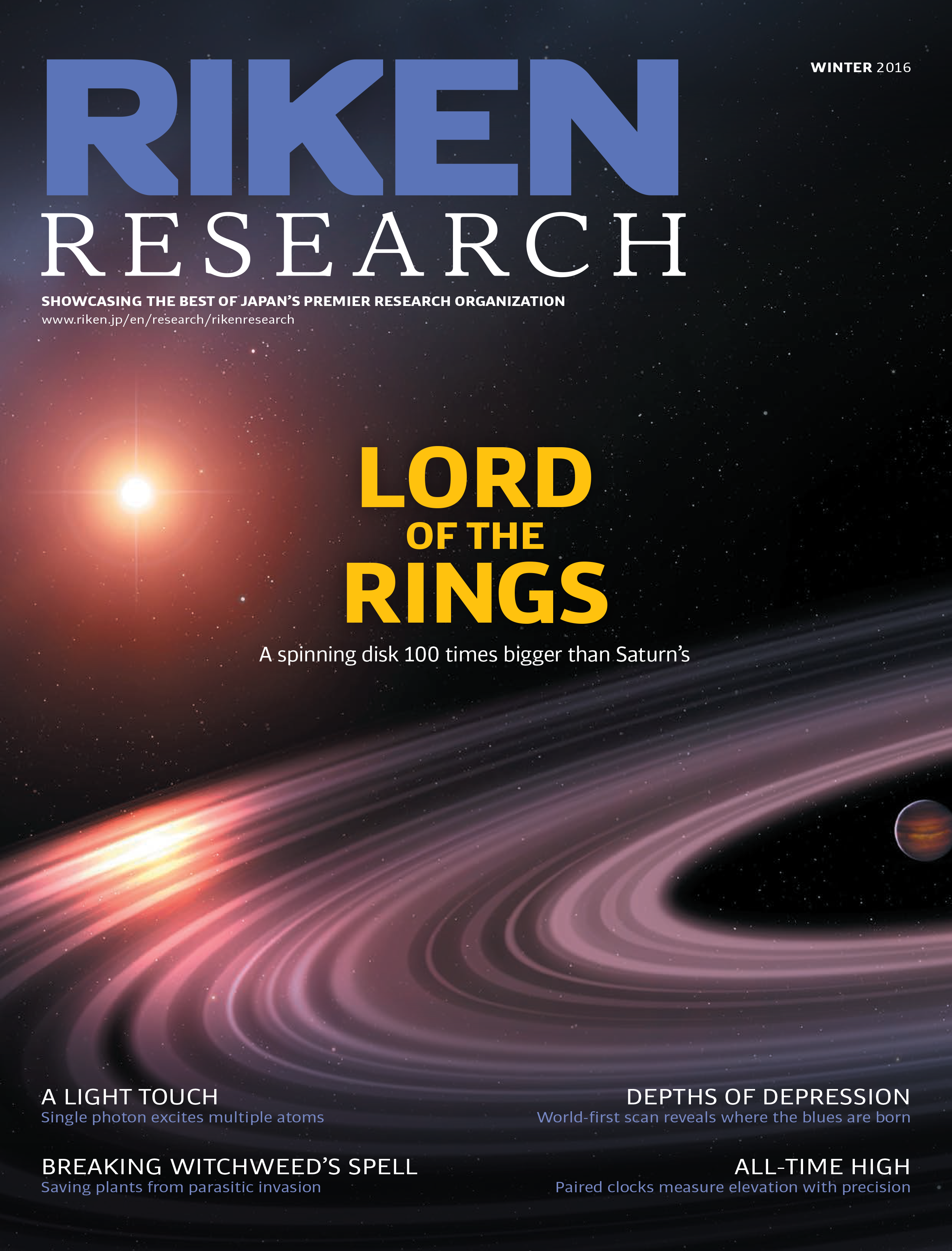 RIKEN Research Winter Issue