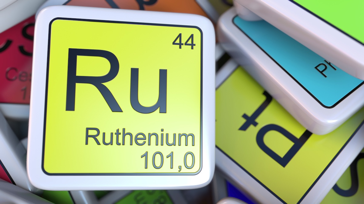 ruthineum ruthineum used in metalloenzyme